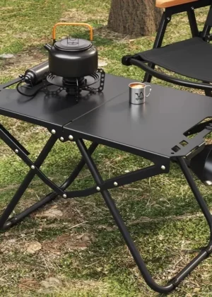 Outdoor Folding Table, Easy to Install, Camping Table, Lightweight Picnic Table, Portable Storage,multi-function