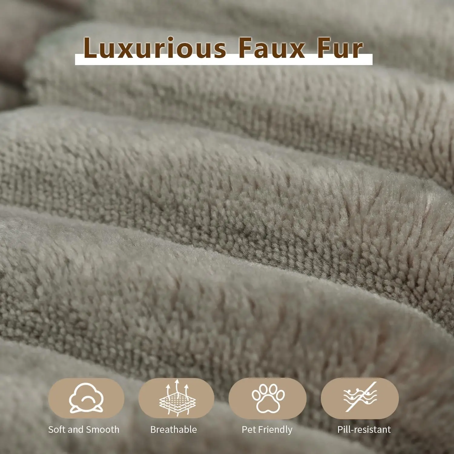 Cloud Modular Sectional Couch with 1 Ottoman,Modern Minimalist Upholstered Couches, Comfort U Shaped Sofa for Living Room - Image 3