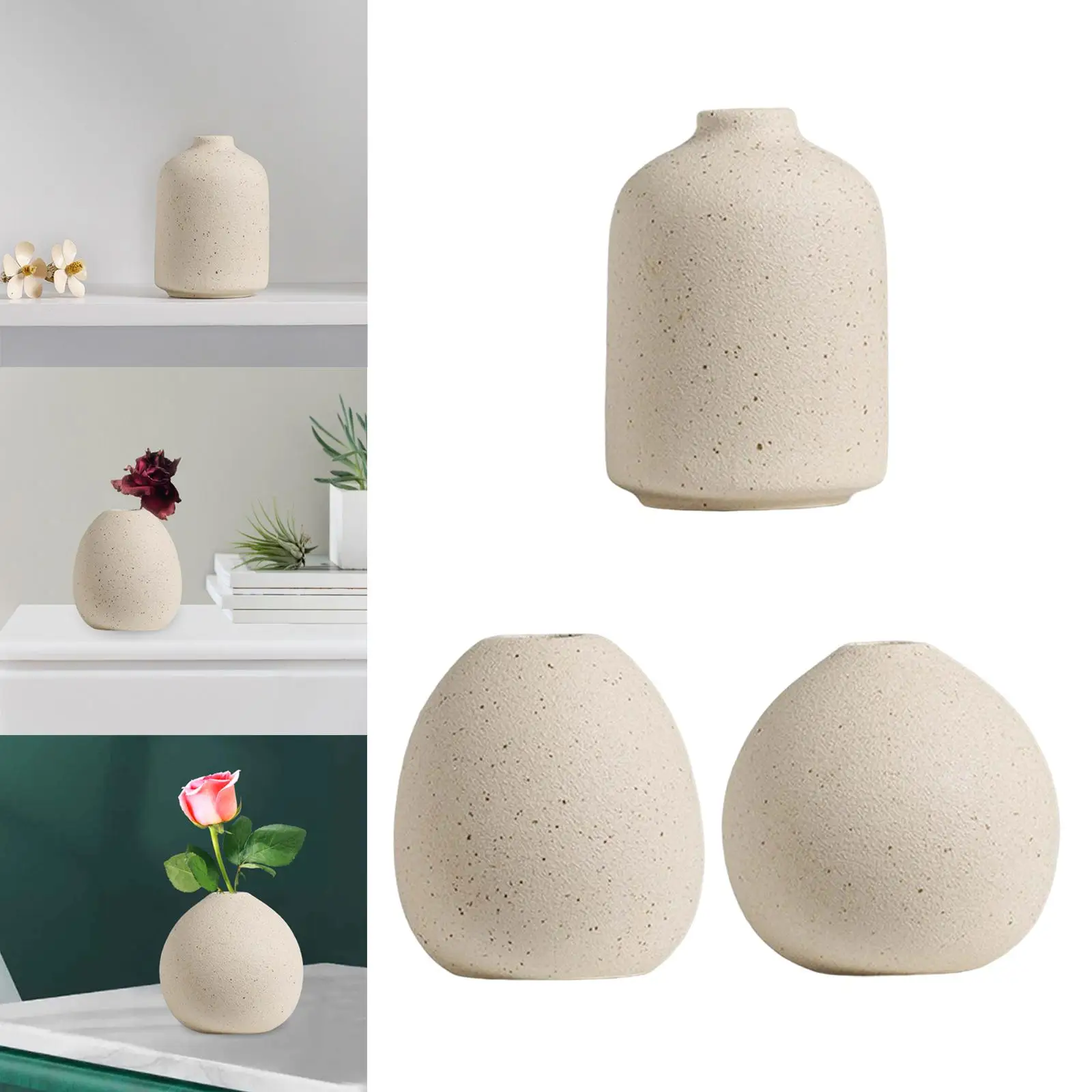 Nordic Vases Decorative Tabletop Vases Arrangement Ceramic Vase for Mantelpiece - Image 5